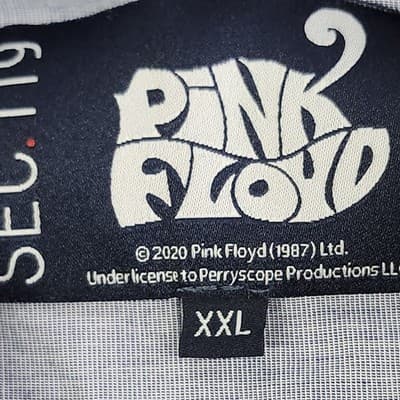 Sec 119 Pink Floyd Men's Shirt Long Sleeve Button Up XXL Blue - Thumbnail 7