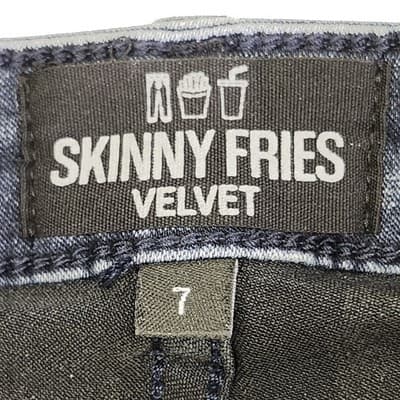 Skinny Fries Jeans Womens 7 Super High Rise Eloise Blue Denim - Thumbnail 7