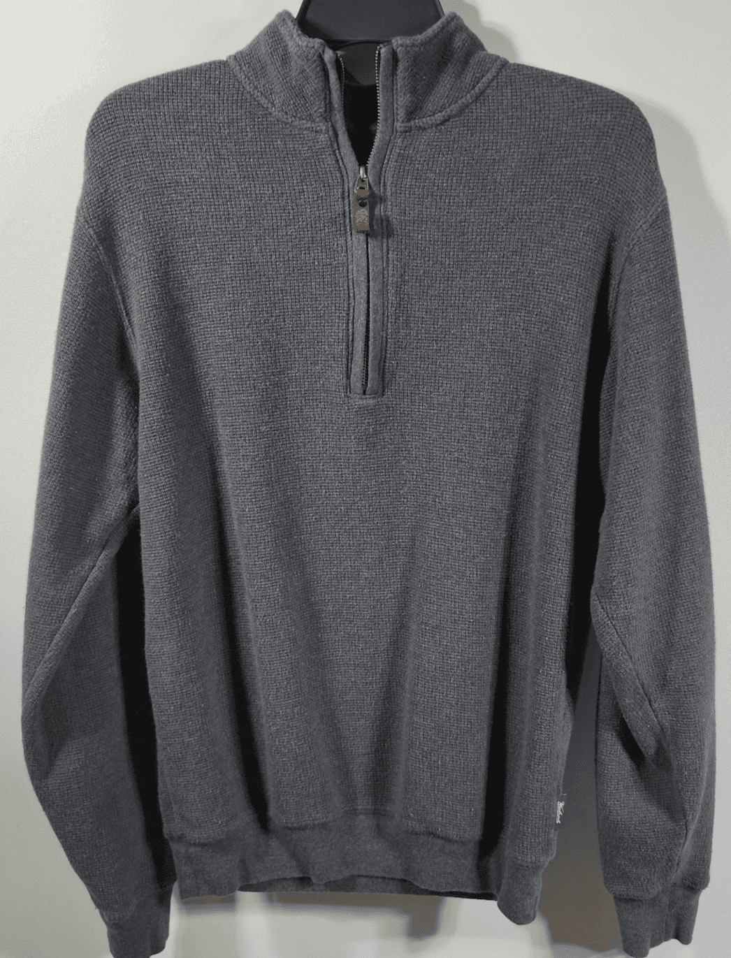 Woolrich 1/4 Zip Pullover Men's Size Small Gray Long Sleeve - Thumbnail 5