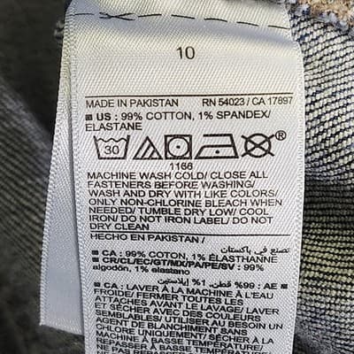 Old Navy High Rise O.G. Secret Smooth Pockets Denim Jeans Size 10 Straight Blue - Thumbnail 9