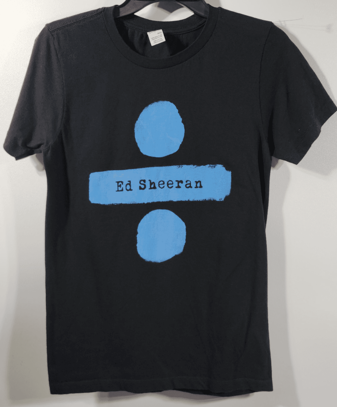 Ed Sheeran Men's Small Divide Concert Graphic T-Shirt Black Short Sleeve - Thumbnail 5