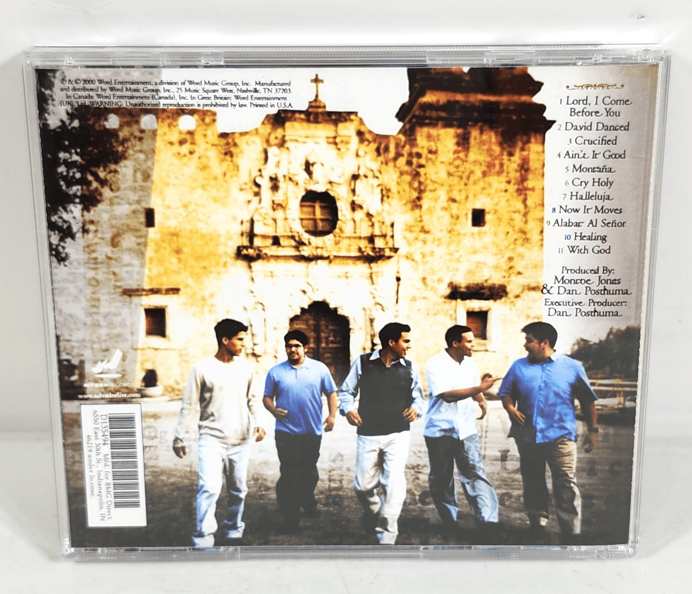 Salvador by Salvador Music CD 2002 Word Ent USA - Thumbnail 3