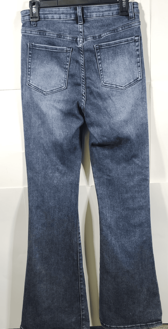 Skinny Fries Jeans Womens 7 Super High Rise Eloise Blue Denim - Thumbnail 6