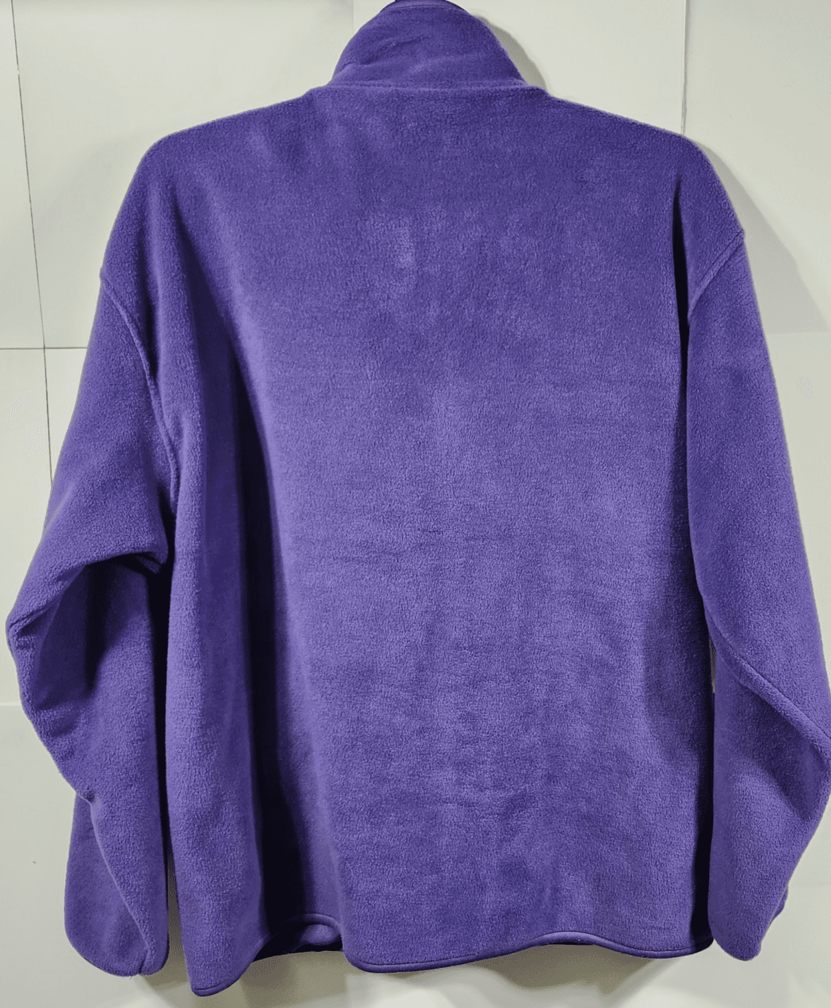 Vintage WEK Jacket Womens Size XL Full Zip Purple With Pockets - Thumbnail 4