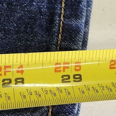 Seven 7 Jeans Women's 14 Blue Slim Straight Stretch Denim Medium Wash - Thumbnail 3