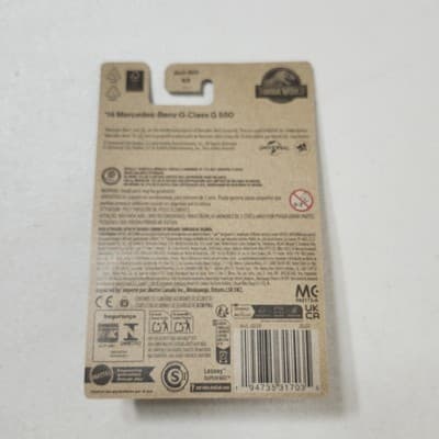 Matchbox Jurassic World Rebirth '14 Mercedes Benz G 550 1/64 Toy Vehicle NEW - Thumbnail 6