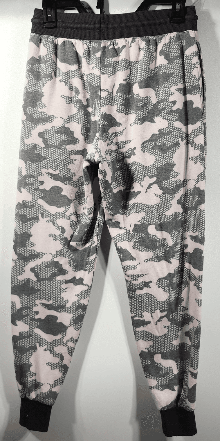 Reebok Sweatpants Women's Small Pink Camouflage Drawstring Pocket Waistband - Thumbnail 6