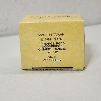 Vintage 1991 Ganz Little Cheesers Picnic Basket Figurine 05211 - Thumbnail 8