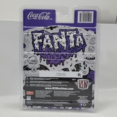 M2 Machines Fanta 1956 Ford F-100 Truck Custom Halloween 1/64 Toy Vehicle NEW - Thumbnail 7
