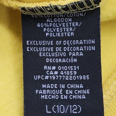 Pokemon Pikachu Boys Hooded Sweatshirt Size Large 10/12 Yellow Full Zip - Thumbnail 8