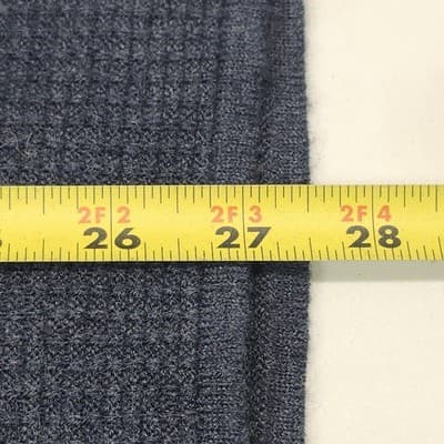 Jachs New York Henley Crew Neck Shirt Men's Size Large Blue Long Sleeve - Thumbnail 3