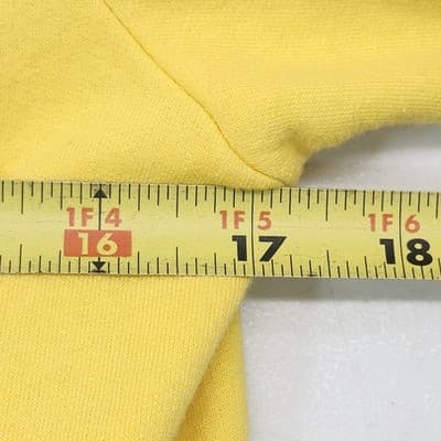 Pokemon Pikachu Boys Hooded Sweatshirt Size Large 10/12 Yellow Full Zip - Thumbnail 2