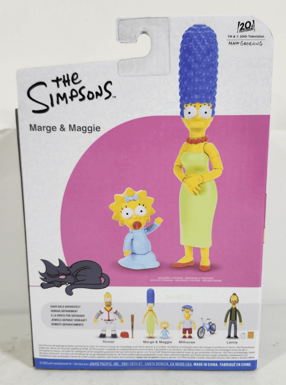 The Simpsons Marge & Maggie Action Figures Toy Wave 3 Jakks Pacific 2025 NEW - Thumbnail 4