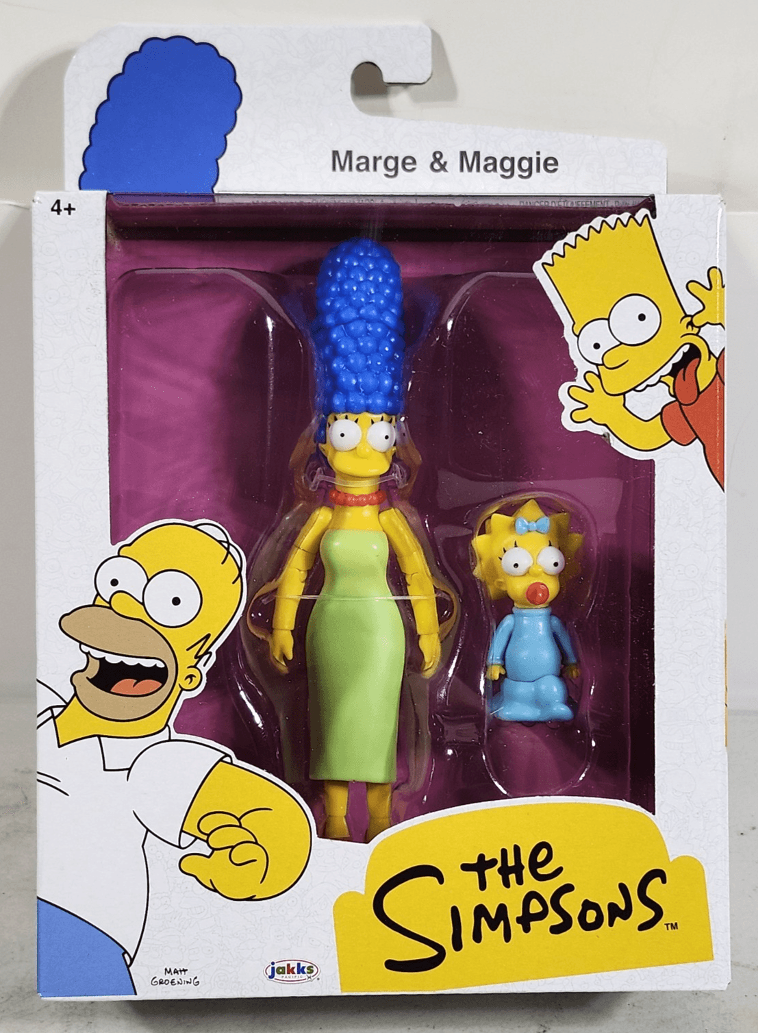The Simpsons Marge & Maggie Action Figures Toy Wave 3 Jakks Pacific 2025 NEW