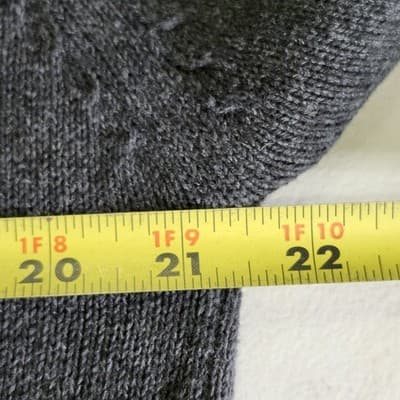 US Polo Assn Men’s M 1/4 Zip Sweater Gray Long Sleeve - Thumbnail 2
