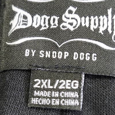 Dogg Supply Snoop Jogger Sweatpants Men's 3XL Black Red Streetwear NEW - Thumbnail 8