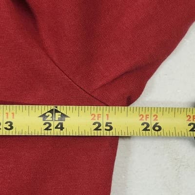 Nautica Shirt Men's Size XXL Red Long Sleeve Pull Over - Thumbnail 2