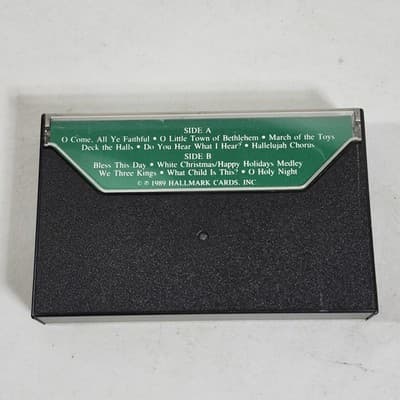 Carols Of Christmas Hallmark Cassette Tape 1989 - Thumbnail 4