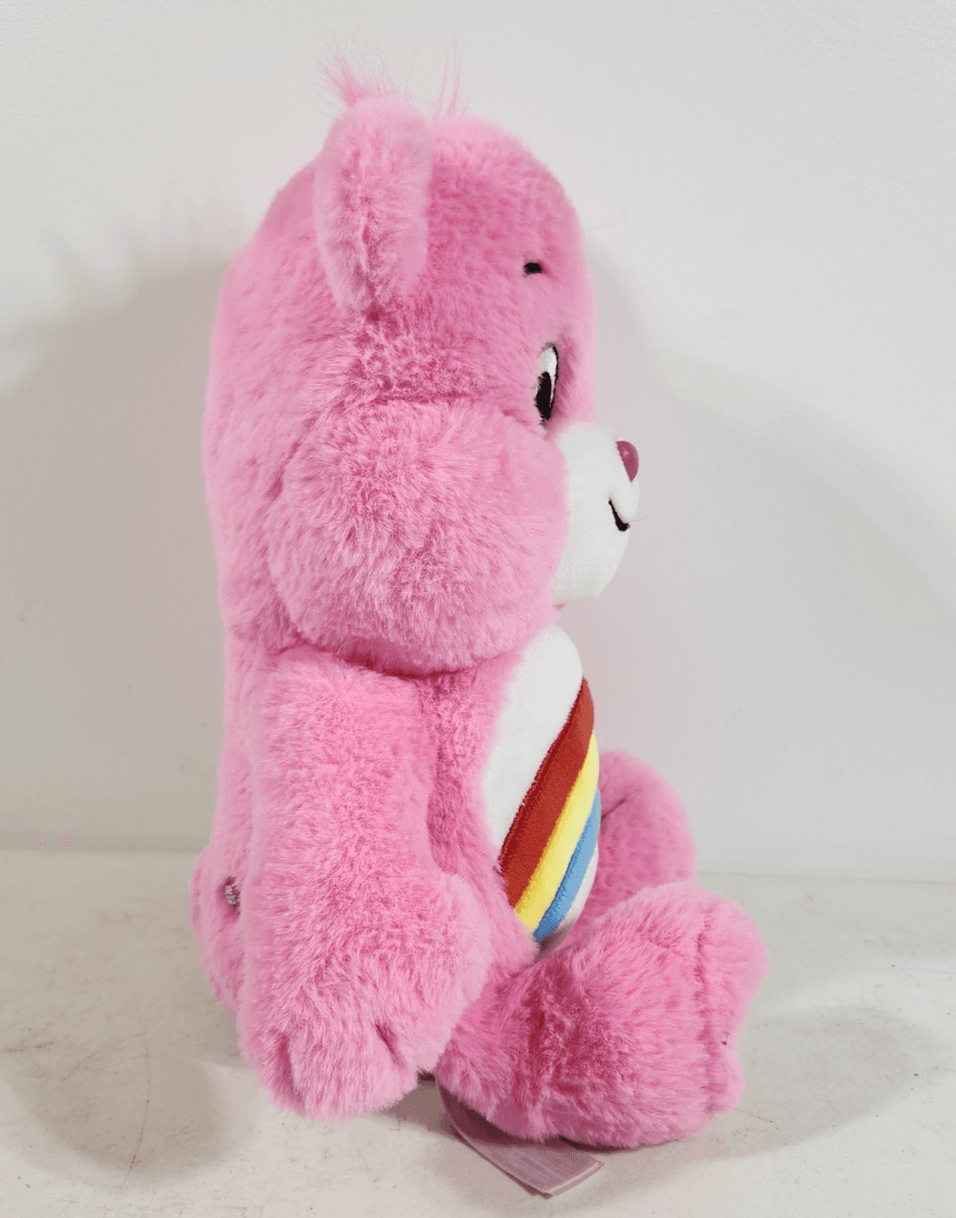 Care Bears Cheer Bear 13" Rainbow Pink Plush Stuffed Animal 2020 Model - Thumbnail 5