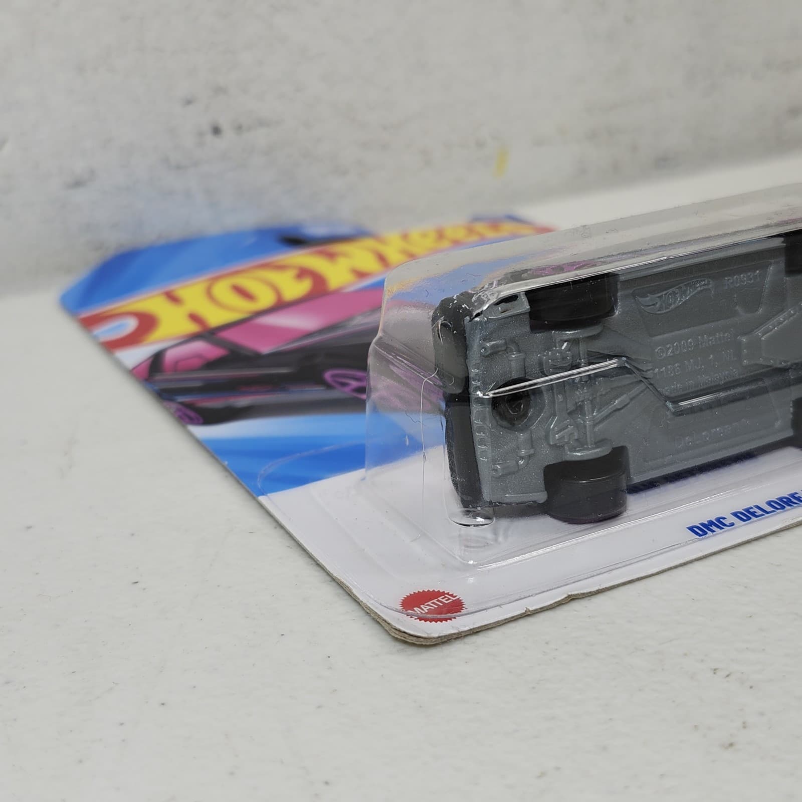 Hot Wheels DMC Delorean HW Art Cars Black 1/64 Toy Vehicle NEW - Thumbnail 5