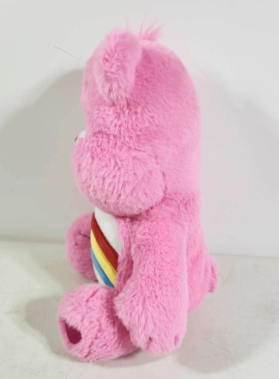 Care Bears Cheer Bear 13" Rainbow Pink Plush Stuffed Animal 2020 Model - Thumbnail 3