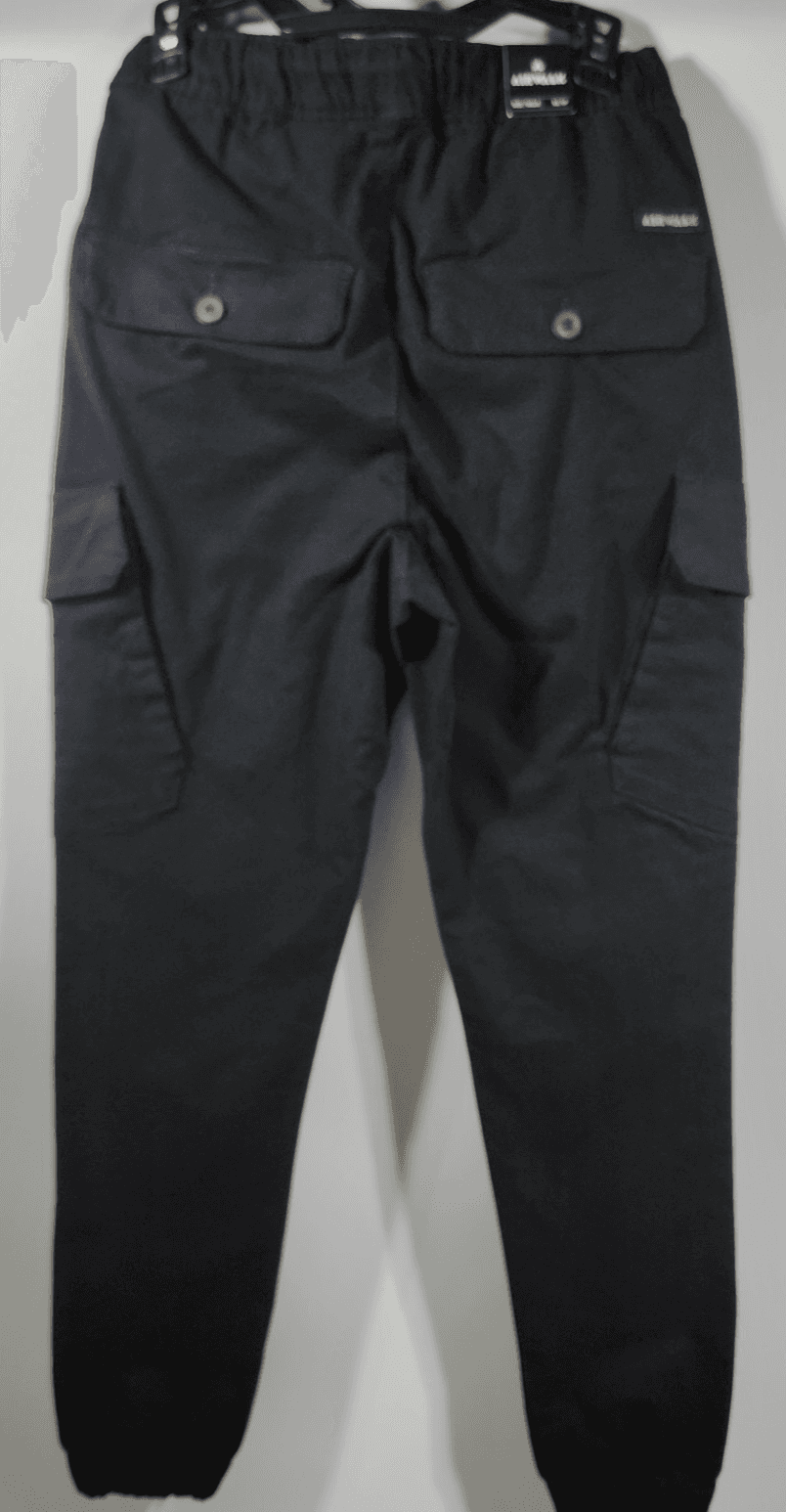 Airwalk Men's XS Pants Black Cargo Skater Casual NEW - Thumbnail 4
