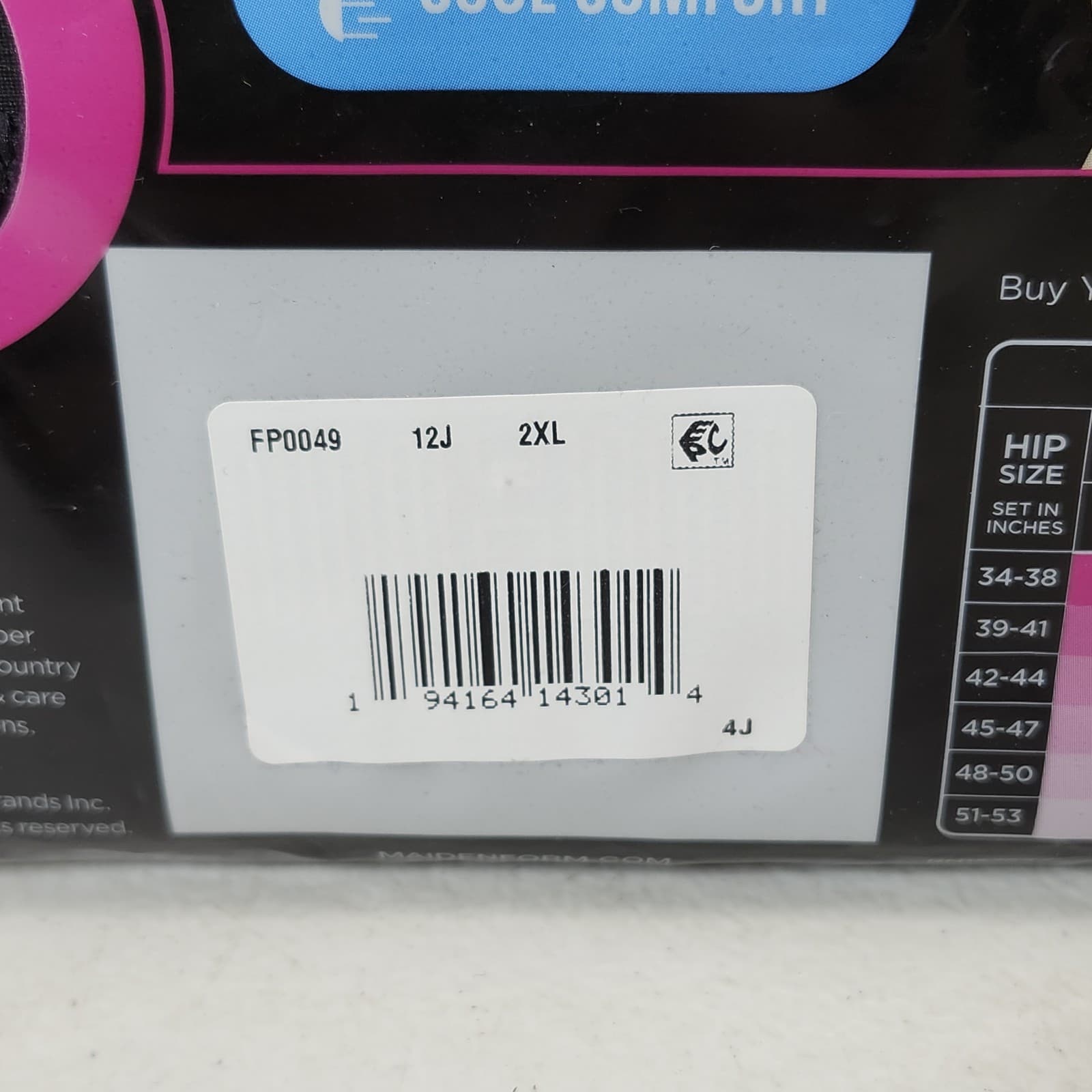 Maidenform Women's Lace Shaping Thong Size 2XL Black NEW - Thumbnail 6