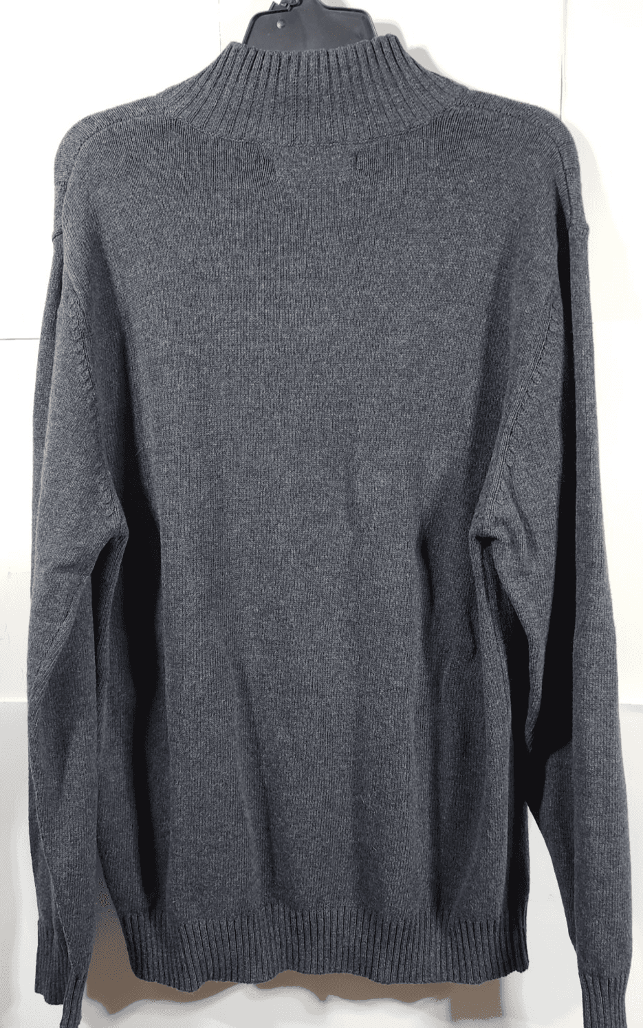 US Polo Assn Men’s M 1/4 Zip Sweater Gray Long Sleeve - Thumbnail 6