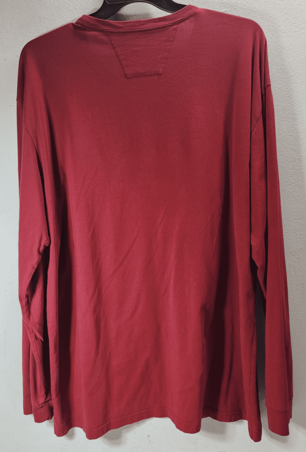 Nautica Shirt Men's Size XXL Red Long Sleeve Pull Over - Thumbnail 4
