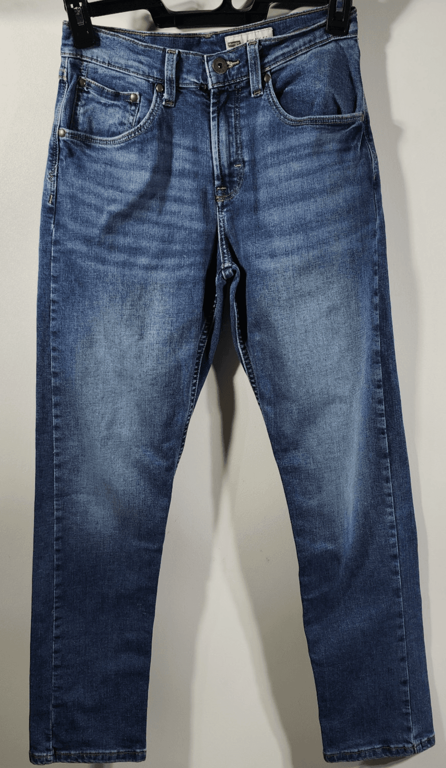 Wrangler Men's Athletic Fit Jeans Size 28 X 30 Blue Denim Pants