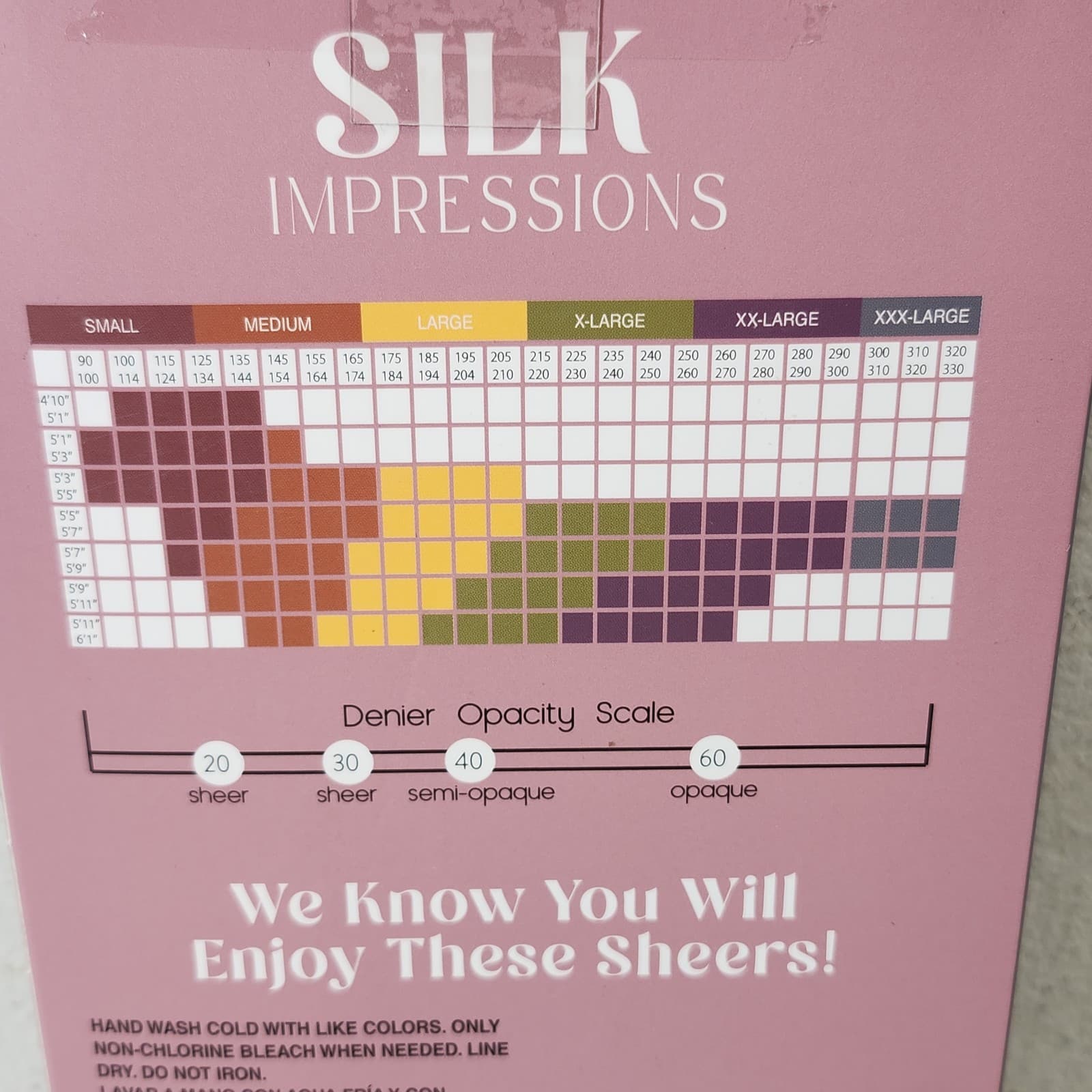 Silk Impressions Pantyhose 2 Pack Small Coffee Bean 40 Denier High Support Sheer - Thumbnail 6