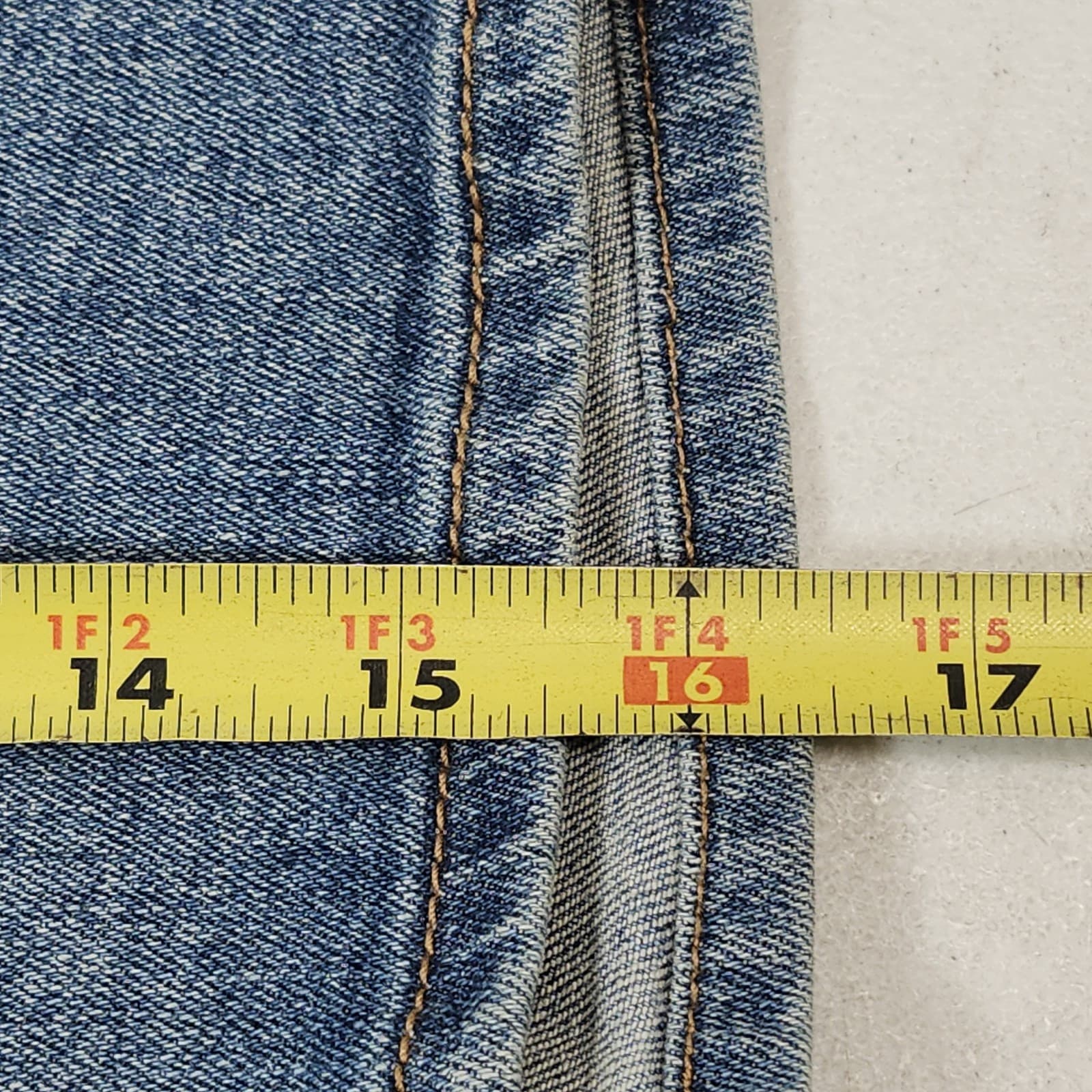 Wonder Nation Skirt Girl’s Size XL 14-16 Distressed Blue Denim NEW - Thumbnail 3
