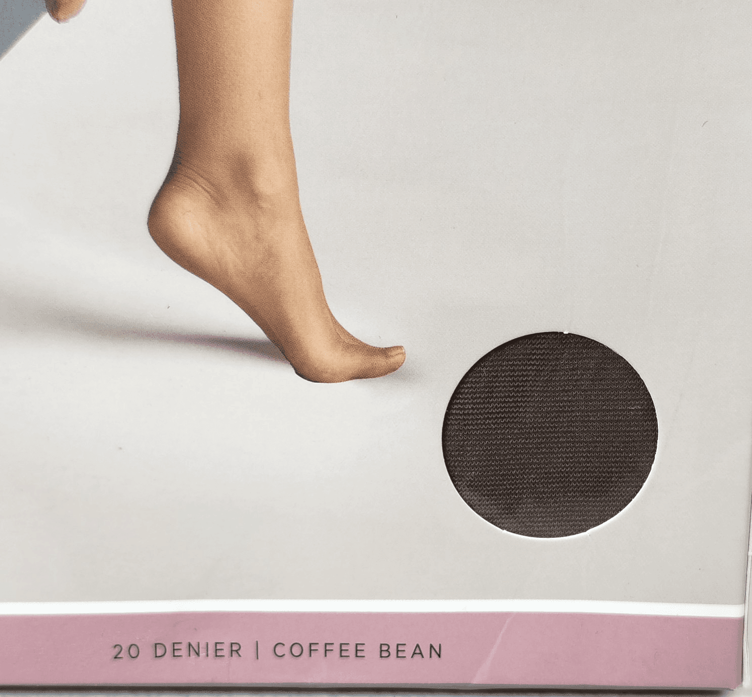 Silk Impressions Pantyhose 2 Pack S Coffee Bean 20 Denier Light Support Sheer - Thumbnail 2