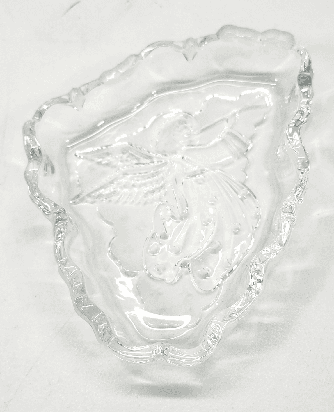 Mikasa Crystal Angel Candy Dish Home Decor