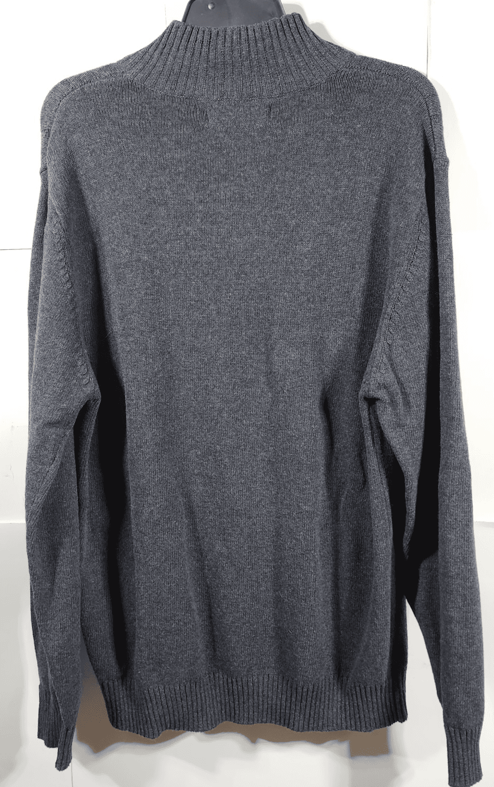 US Polo Assn Men’s M 1/4 Zip Sweater Gray Long Sleeve - Thumbnail 4