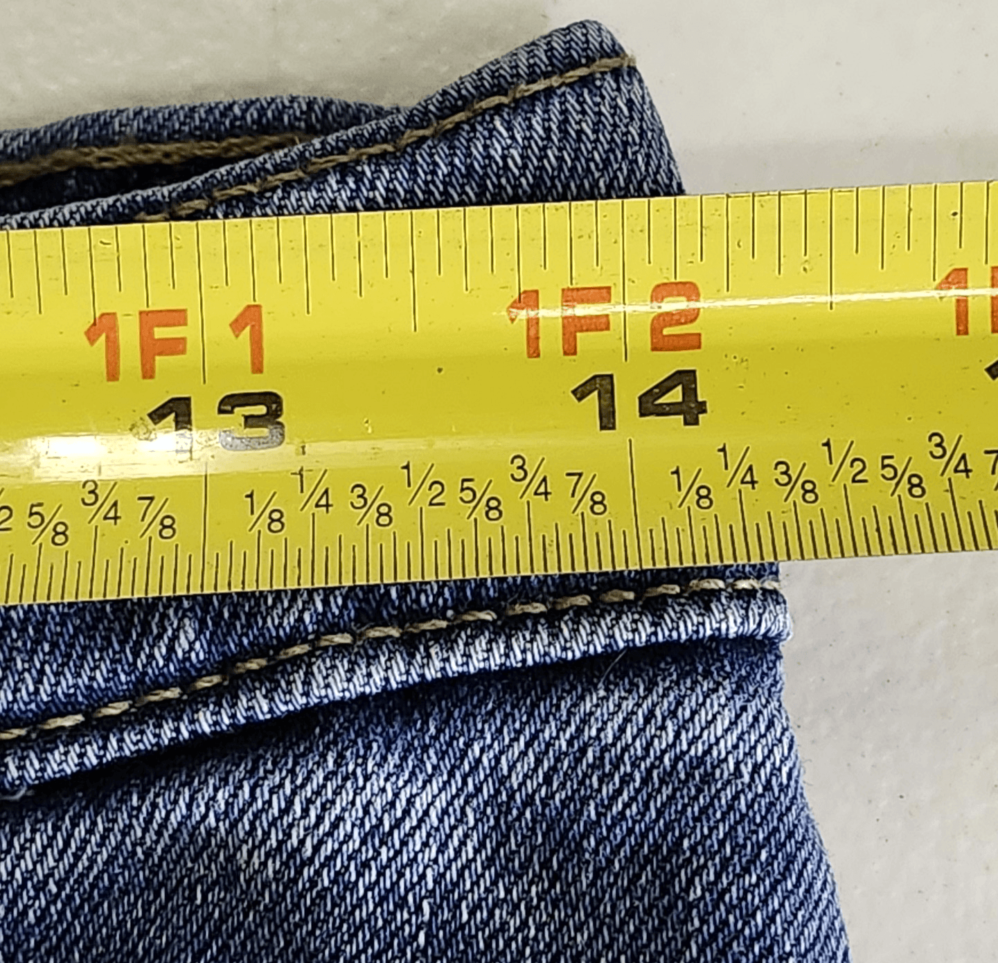 Wrangler Men's Athletic Fit Jeans Size 28 X 30 Blue Denim Pants - Thumbnail 2