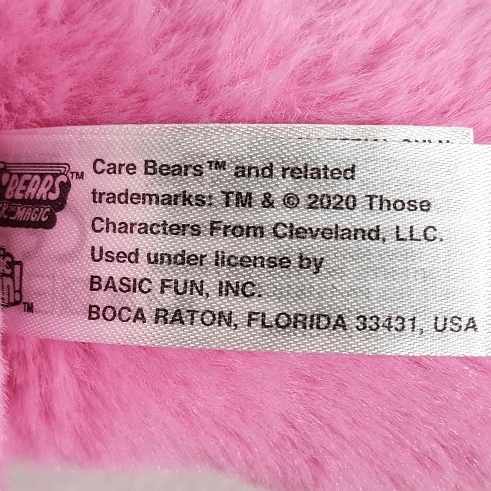 Care Bears Cheer Bear 13" Rainbow Pink Plush Stuffed Animal 2020 Model - Thumbnail 7