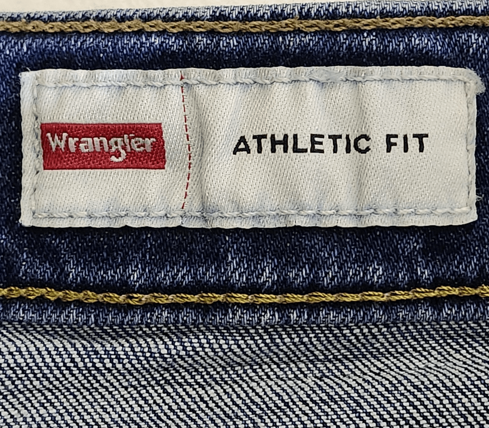 Wrangler Men's Athletic Fit Jeans Size 28 X 30 Blue Denim Pants - Thumbnail 7