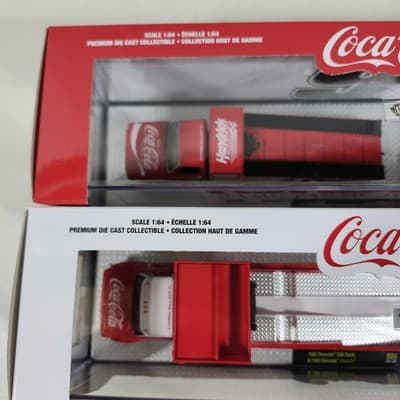 M2 Haulers Lot Chase Elliott Coca-Cola Chevy Cheyenne Super 10 Camaro Toy NEW - Thumbnail 9
