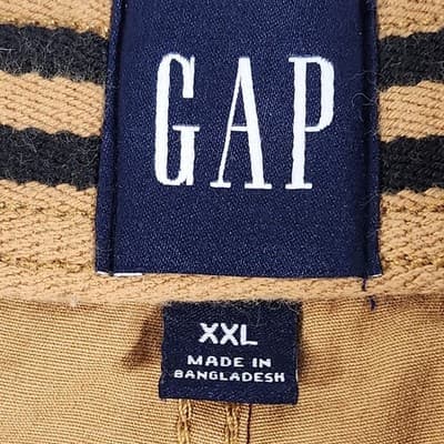 Gap Men's XXL Drawstring Flat Front Shorts With Pockets Stretch Cotton Blend - Thumbnail 7