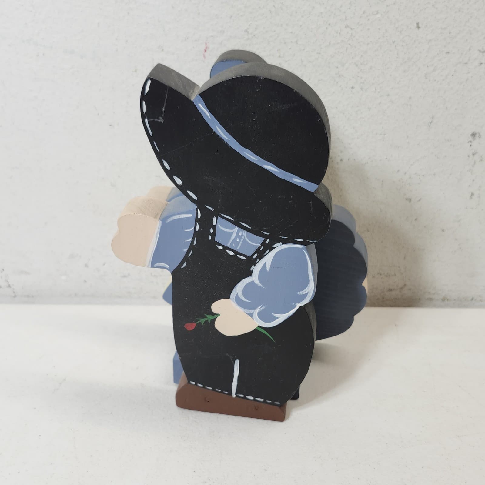 Napkin Holder Kitchen Dining Home Decor Amish Wooden Children Farmhouse - Thumbnail 3