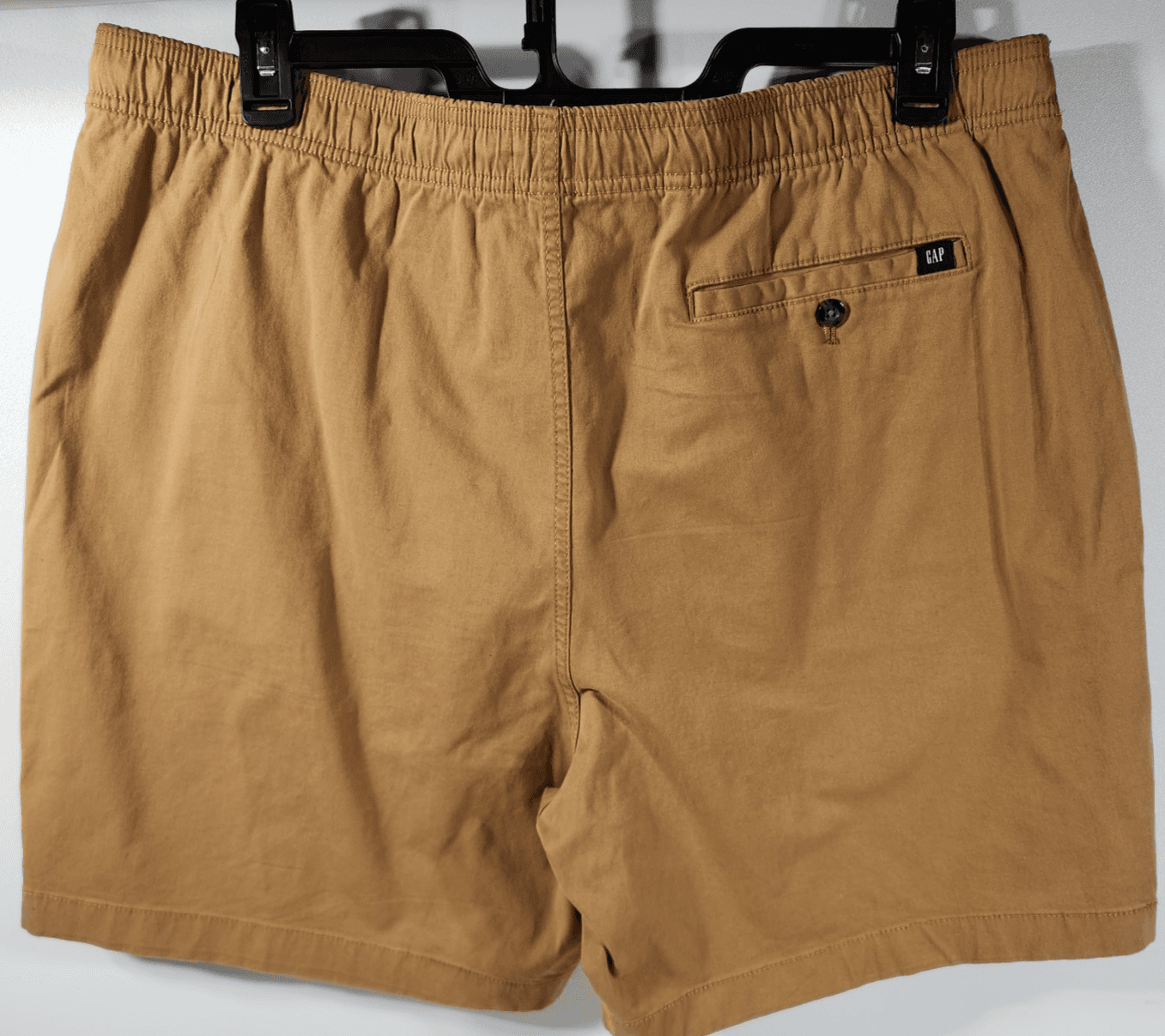 Gap Men's XXL Drawstring Flat Front Shorts With Pockets Stretch Cotton Blend - Thumbnail 6