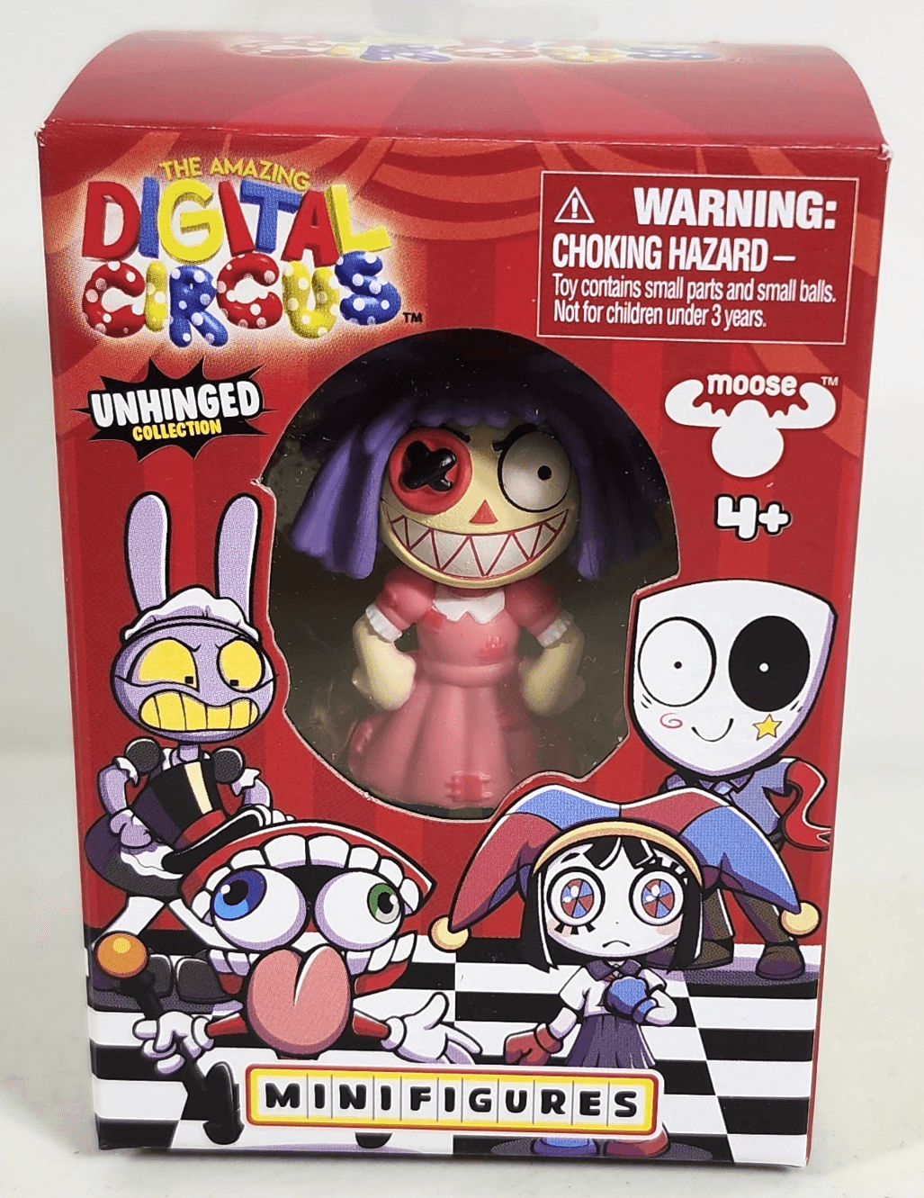 The Amazing Digital Circus Unhinged Edition Evil Ragatha Minifigure Toy NEW