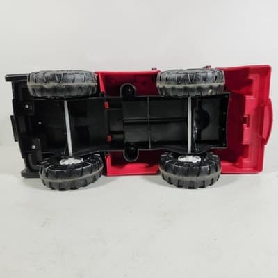 Tonka NO.5 Fire Department Truck 21" Red Toy Vehicle Missing Ladder - Thumbnail 10