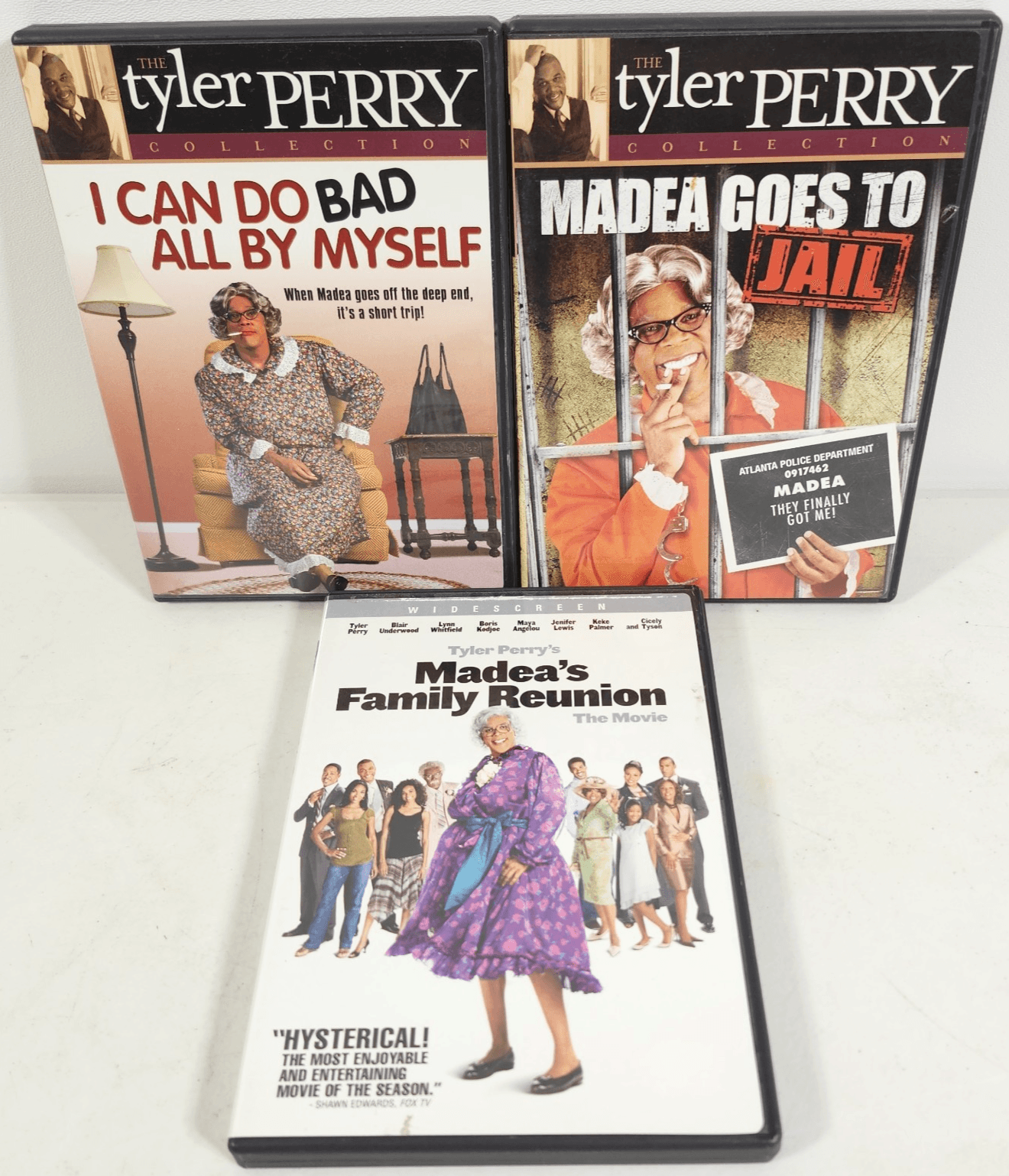 Tyler Perry's Madea's Family Reunion DVD Video Movie Lot Bundle Jail Do Bad