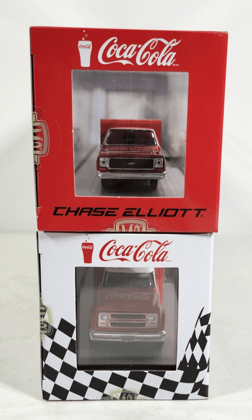 M2 Haulers Lot Chase Elliott Coca-Cola Chevy Cheyenne Super 10 Camaro Toy NEW - Thumbnail 7
