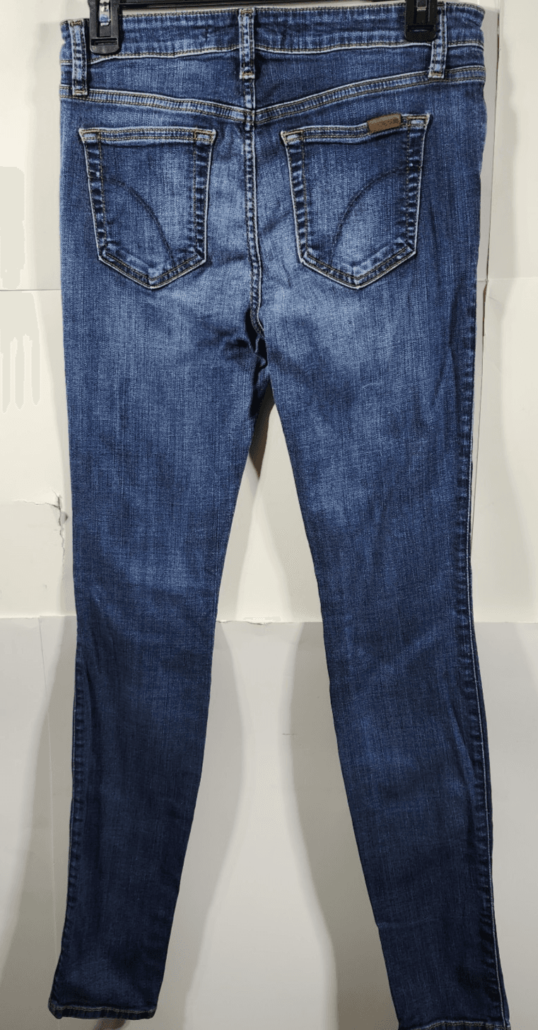 Joe's Jeans Womens 29 Blue Denim Mid Rise Skinny Medium Wash Pants - Thumbnail 6