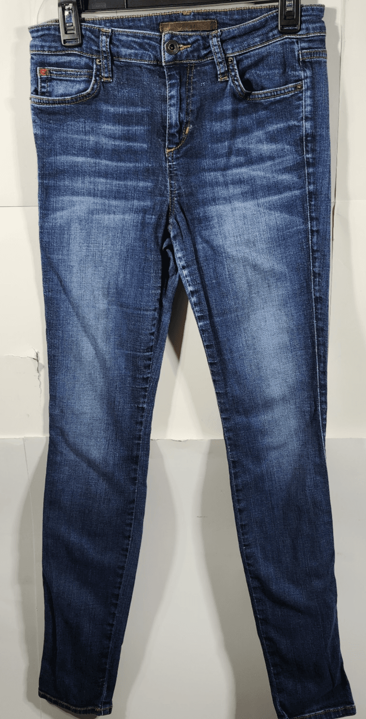 Joe's Jeans Womens 29 Blue Denim Mid Rise Skinny Medium Wash Pants