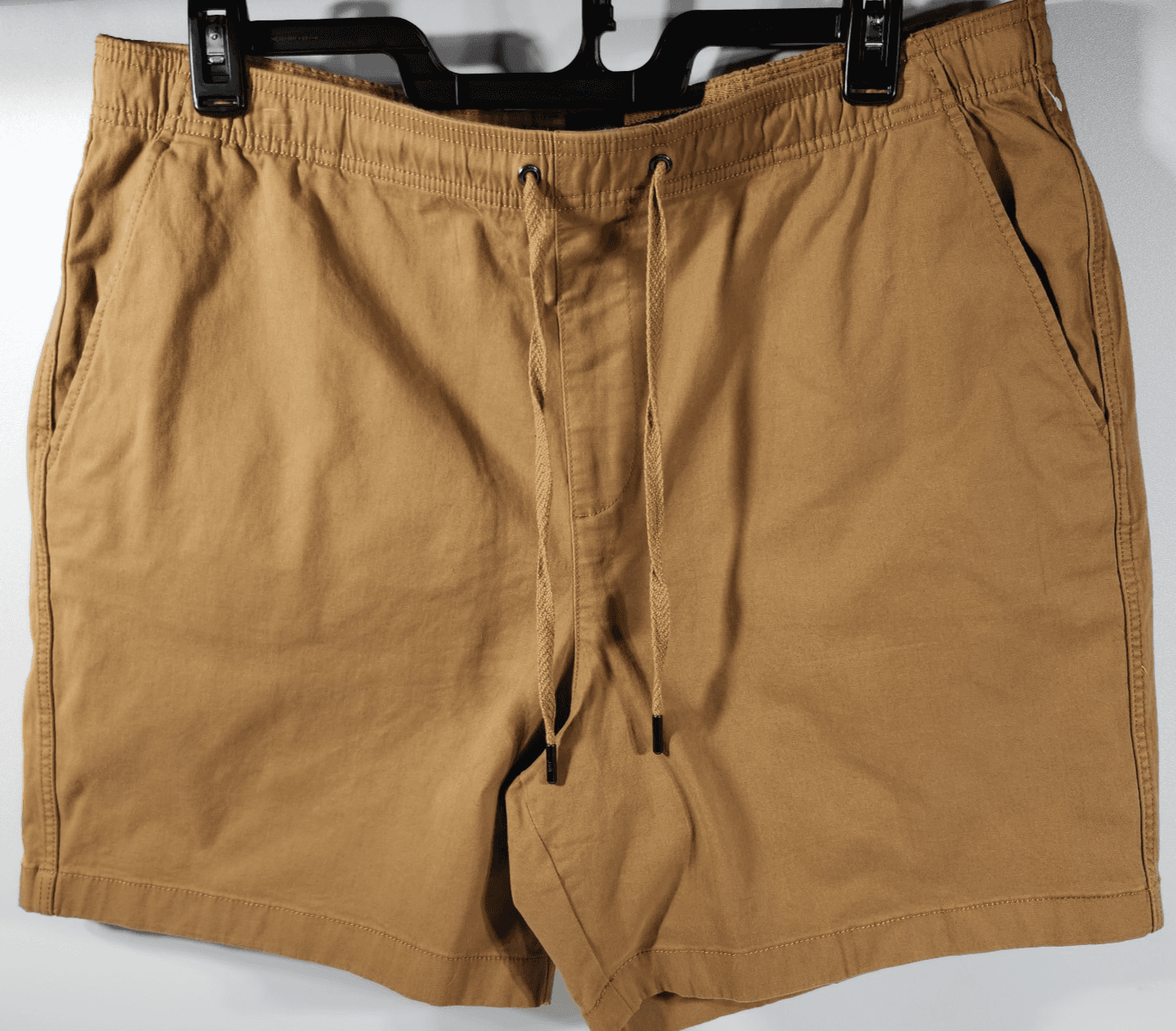 Gap Men's XXL Drawstring Flat Front Shorts With Pockets Stretch Cotton Blend