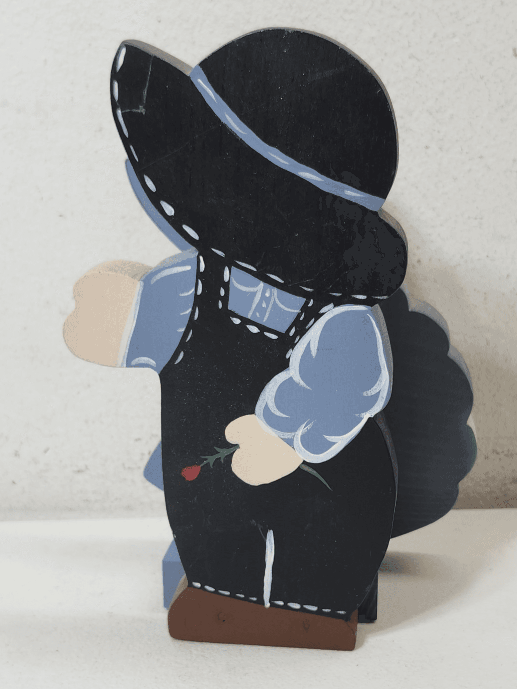 Napkin Holder Kitchen Dining Home Decor Amish Wooden Children Farmhouse - Thumbnail 2